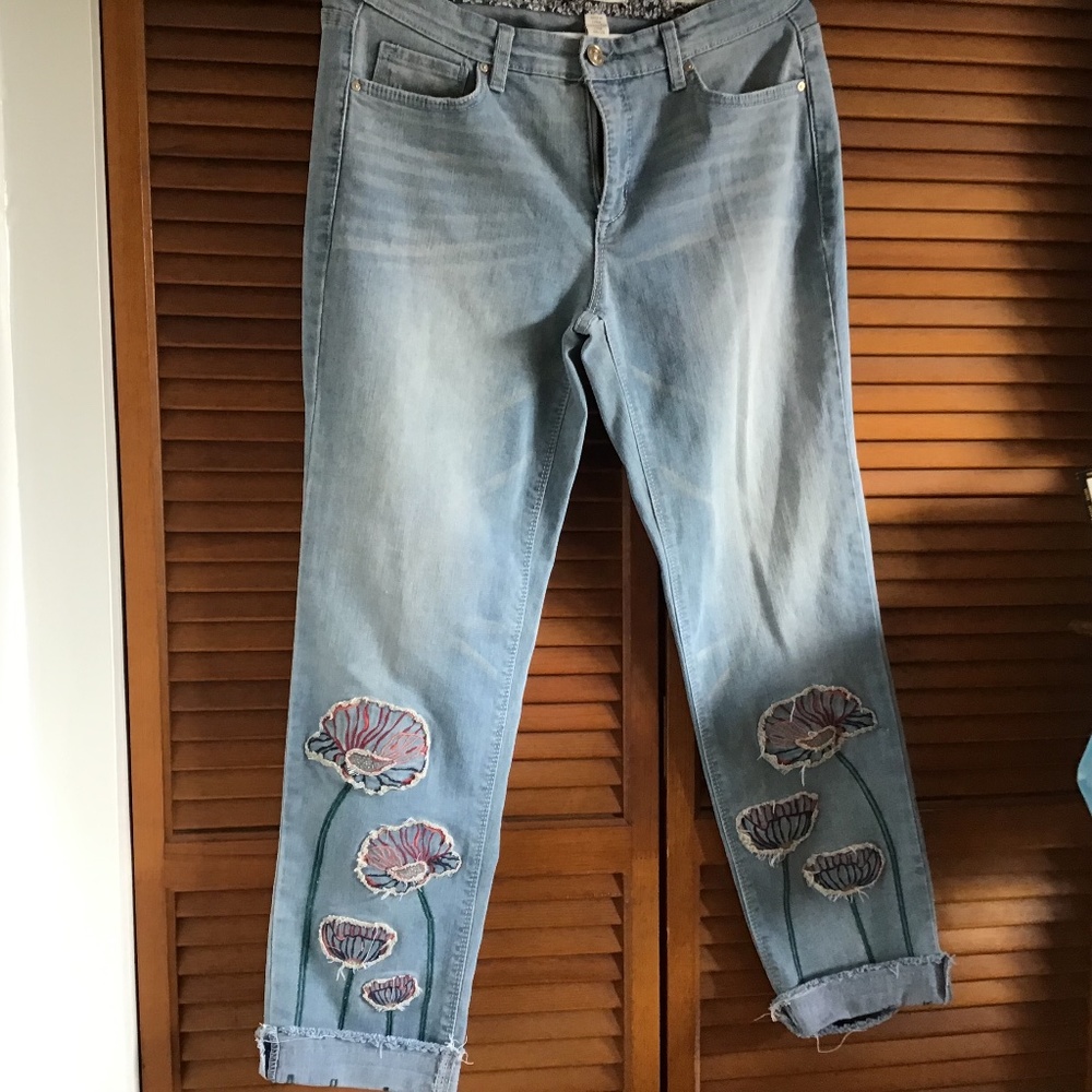 Vintage America Blues  Size 6/28 embroidered adorable